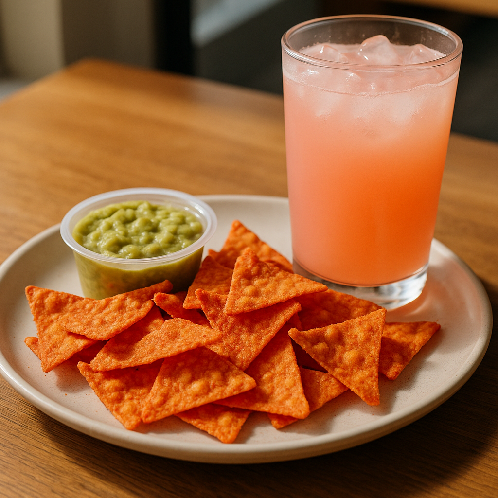 Chili Lime Chips, Guac & Protein Snack