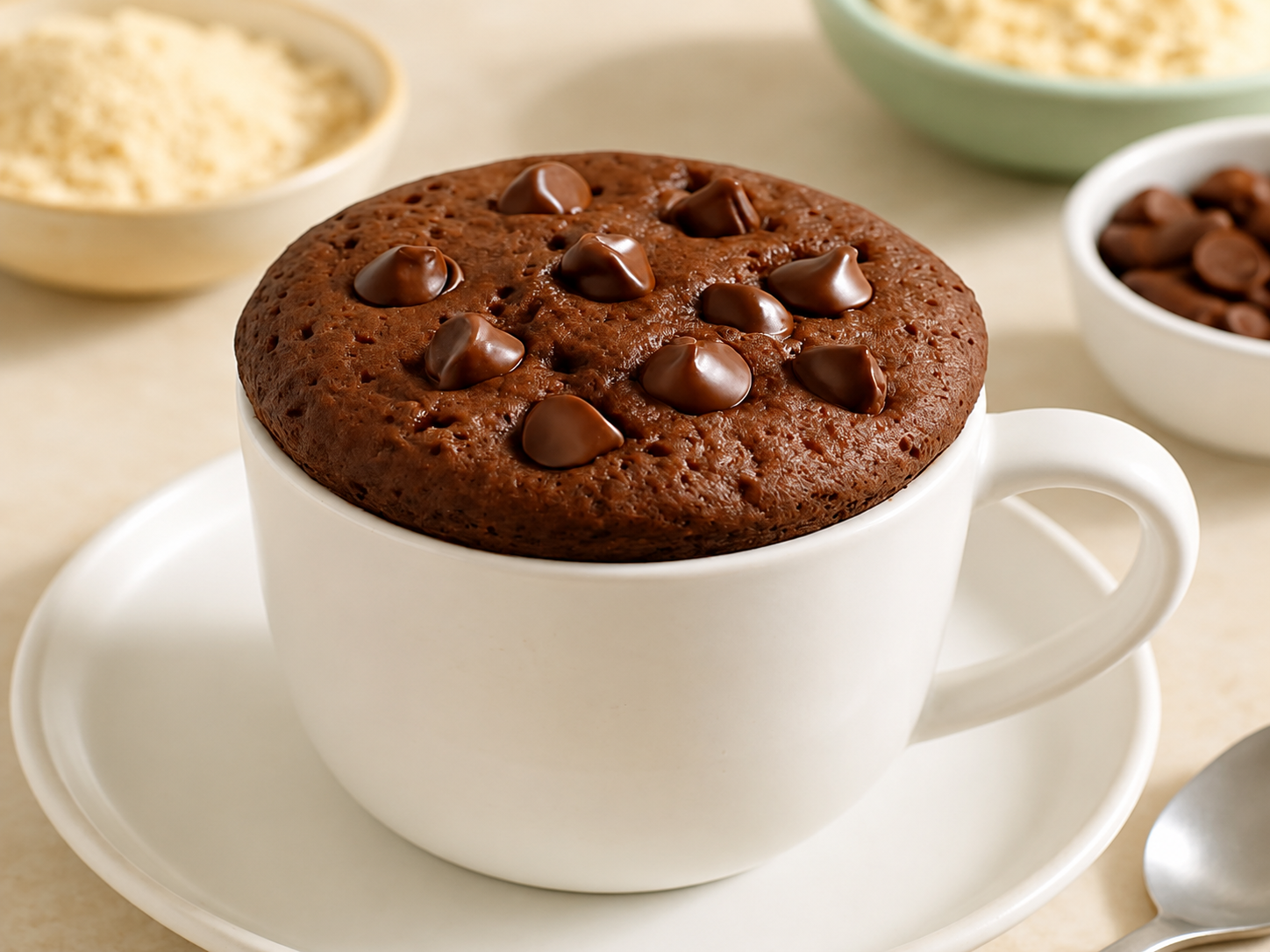 Chocolate Protein Mug Cake