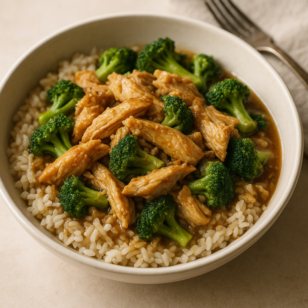Crockpot Garlic Chicken