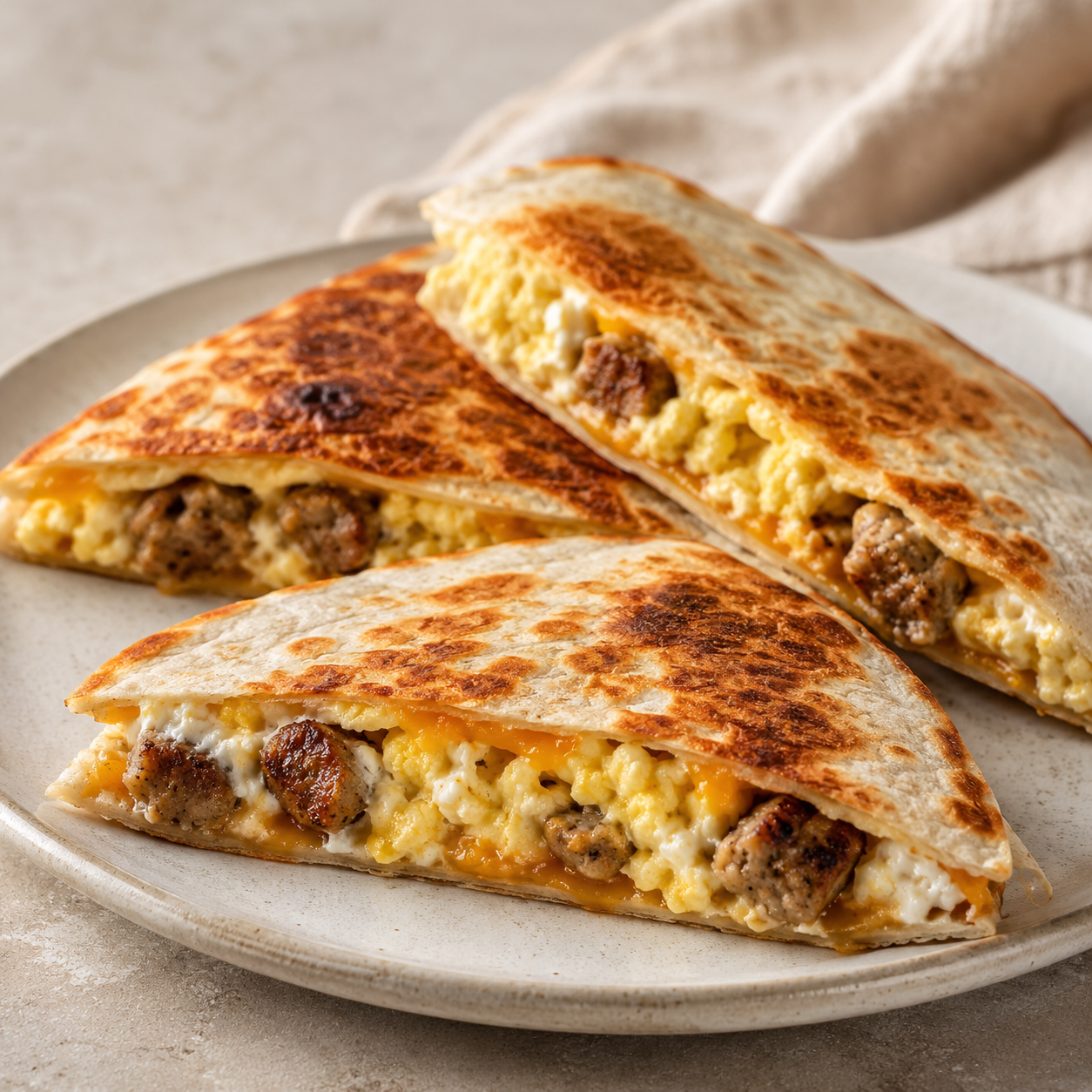 High-Protein Breakfast Quesadilla