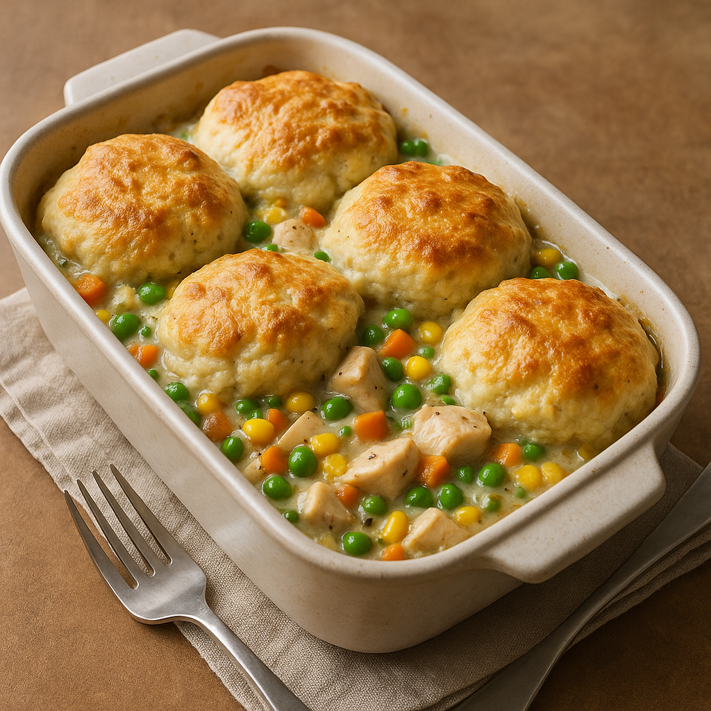 High-Protein Chicken Pot Pie