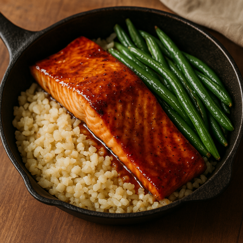 Maple Glazed Salmon