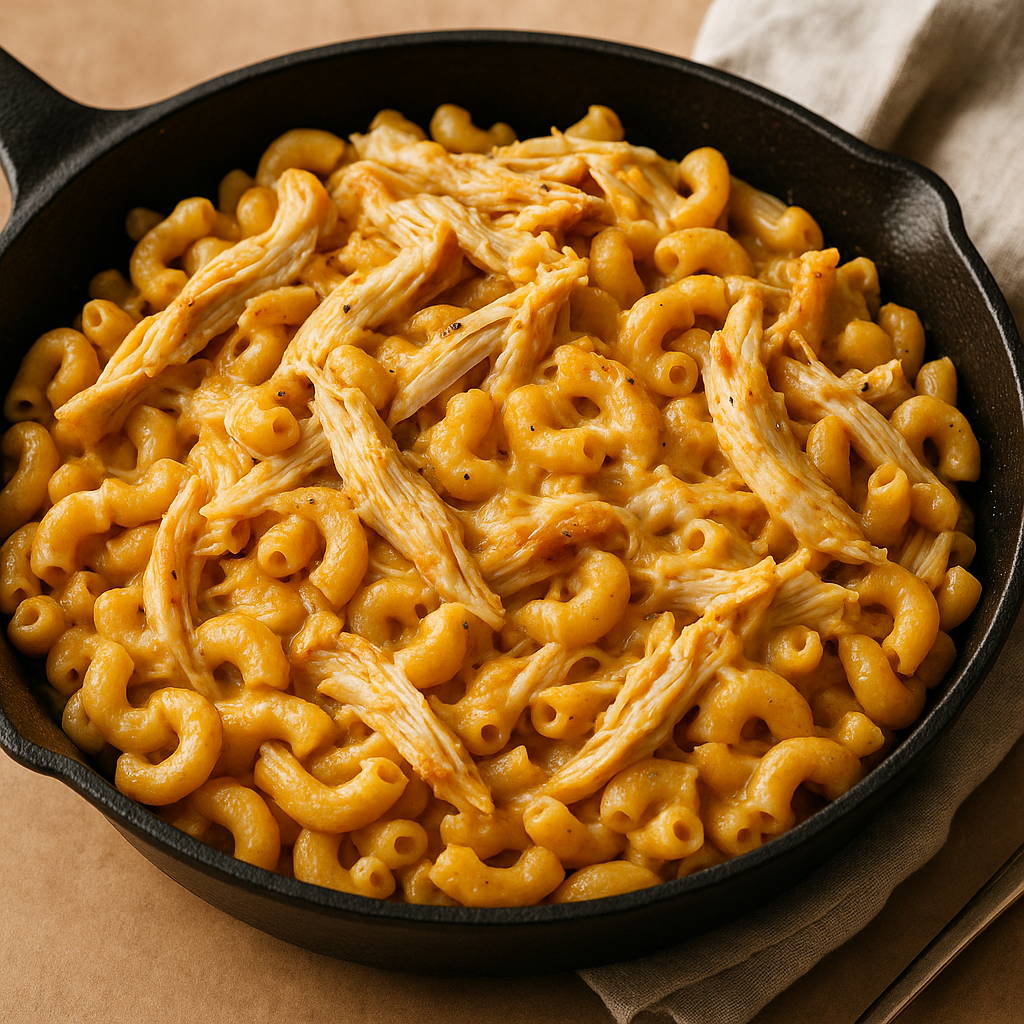 Rotisserie Chicken & Butternut Mac Skillet