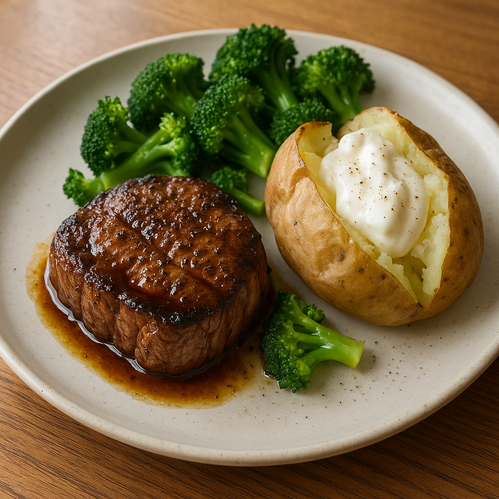 Steakhouse Filet & Loaded Baked Potato